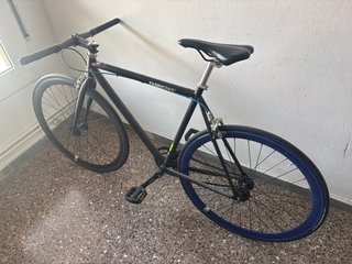 Bicicleta Fixie Fabric Bike Negra