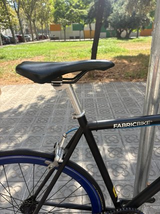 Bicicleta Fixie Fabric Bike Negra