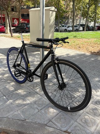 Bicicleta Fixie Fabric Bike Negra