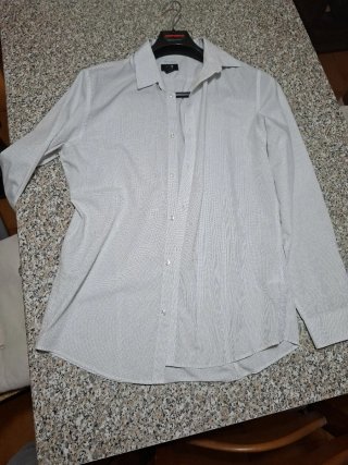 Camicia uomo H&M fantasia micro pois