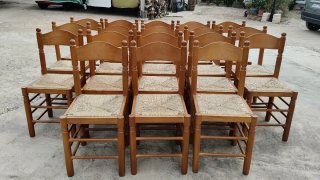Conjunto 18Sillas Madera Hostelería