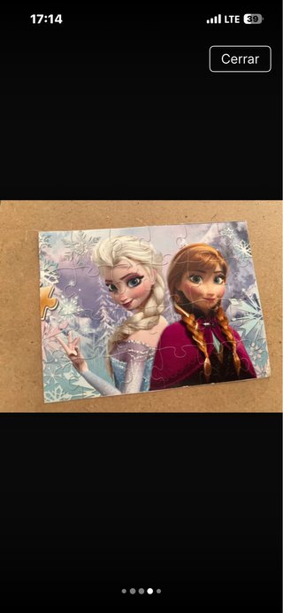3 Puzzles Madera Frozen 24 Piezas