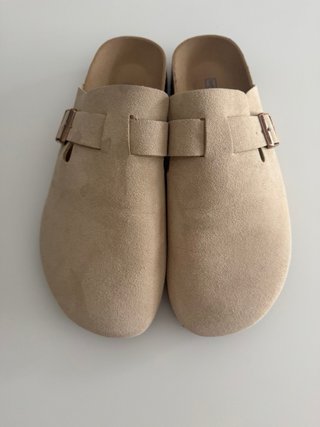 Zuecos Birkenstock Beige