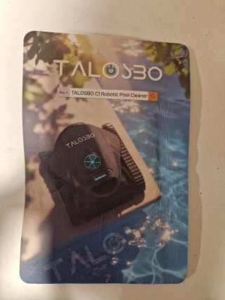 Robot Limpiafondos Talosbo C1 Negro