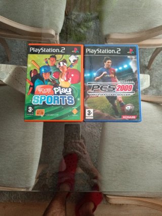 Pack PS2: 4 Juegos + Cámara EyeToy + Llaveros bota