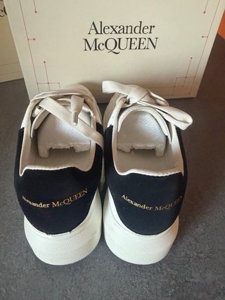 Scarpe Alexander McQueen Bianche e Nere