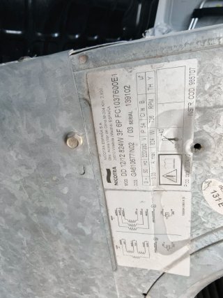 Extractor/Soplador de ventilación