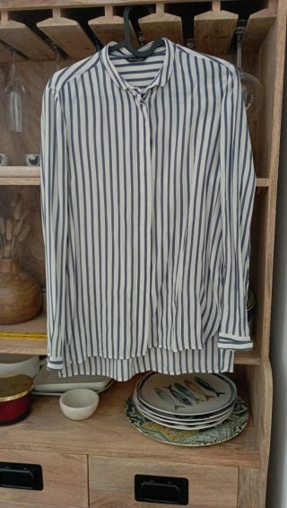 Camisa Rayas Massimo Dutti