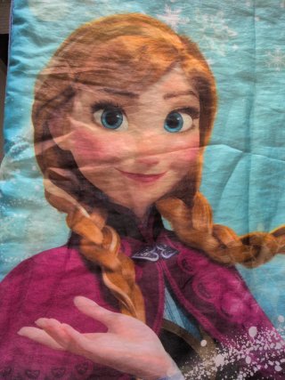 Saco dormir Frozen Anna Elsa