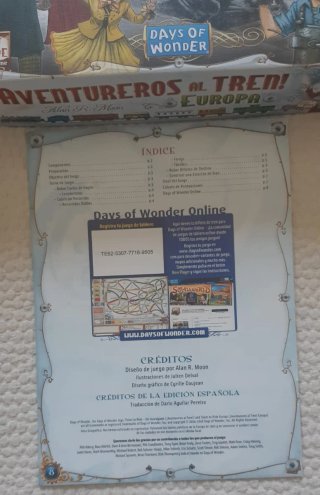 ¡Aventureros al Tren! Europa Juego de Mesa