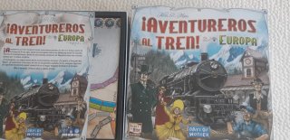 ¡Aventureros al Tren! Europa Juego de Mesa