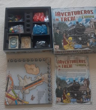 ¡Aventureros al Tren! Europa Juego de Mesa