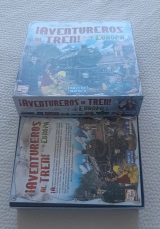 ¡Aventureros al Tren! Europa Juego de Mesa