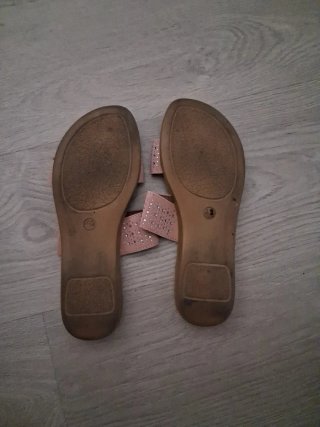 Chanclas/Sandalias Verano Mujer Rosas Brillantes