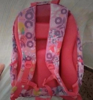 Mochila escolar Gabol floral