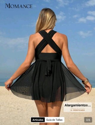 Bañador premamá MOMANCE negro talla XL