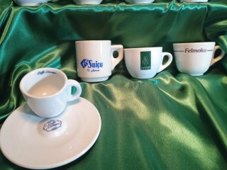 Tazzine caffè pubblicitarie