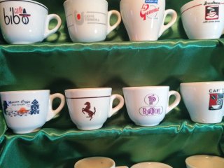 Tazzine caffè pubblicitarie