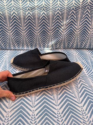 Alpargatas Negras Talla 45