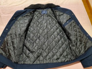 Chaqueta de paño azul marino hombre