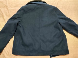 Chaqueta de paño azul marino hombre