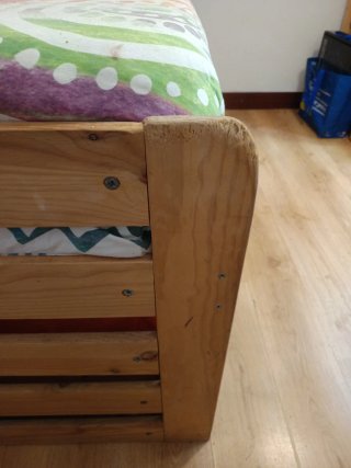 Cama nido madera con cajones