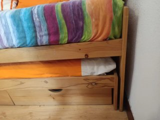 Cama nido madera con cajones
