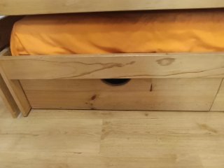 Cama nido madera con cajones