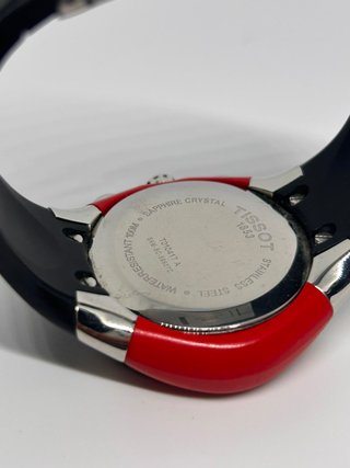 Tissot T-Tracx Cronógrafo Rojo Blanco