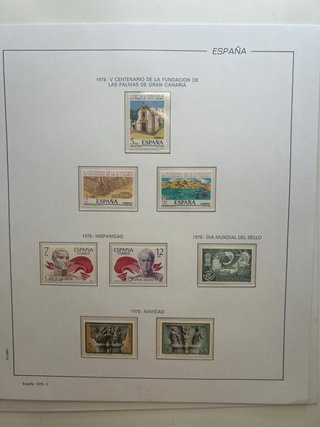Francobolli Spagna 1978 Militari e Personaggi