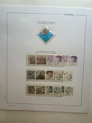 Francobolli Spagna 1978 Militari e Personaggi