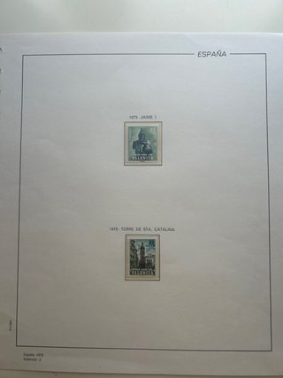 Francobolli Spagna 1978 Militari e Personaggi