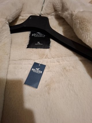 Cazadora Hollister Beige Mujer