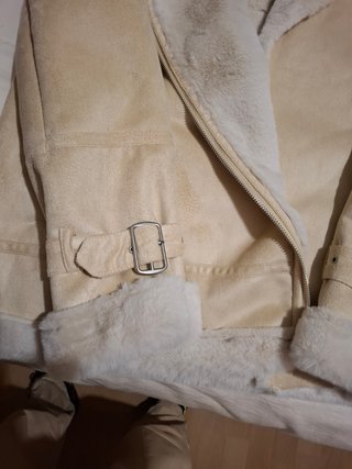 Cazadora Hollister Beige Mujer