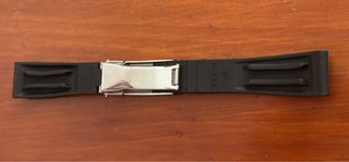 Brazalete Rolex Oysterflex Negro/Dorado