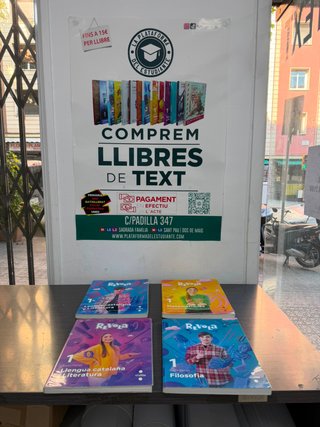 Disponemos de libros de 1- Bach. de