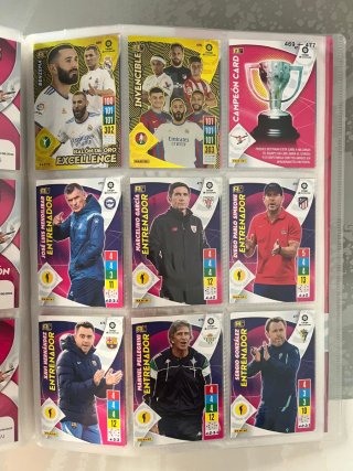 Álbum completo cromos LaLiga Adrenalyn XL 2021-22