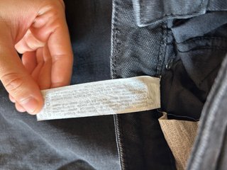 Pantalones Vaqueros Negros Bershka Rotos