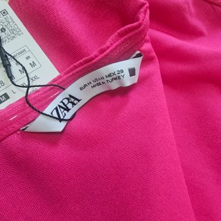Vestido mini fucsia