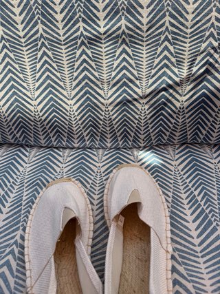 Alpargatas Blancas Talla 44