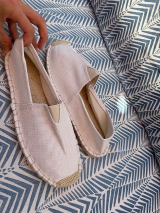 Alpargatas Blancas Talla 44