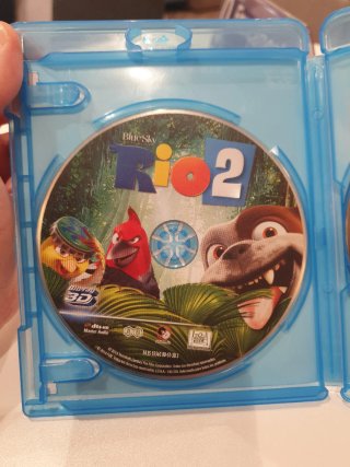 Blu-ray 3D Rio 2 + Blu-ray Spagnolo