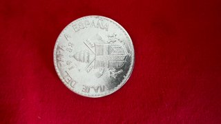 Moneda Viaje Papa a España 1982