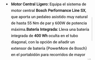 Bicicleta Megamo Lande Eléctrica