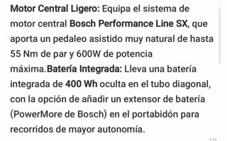 Bicicleta Megamo Lande Eléctrica