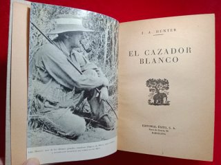 EL CAZADOR BLANCO, HUNTER, PRIMERA EDICIÓN