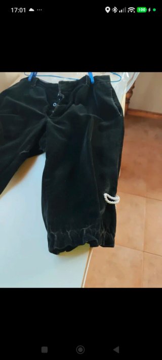 Pantalones comparsa estudiantes negros