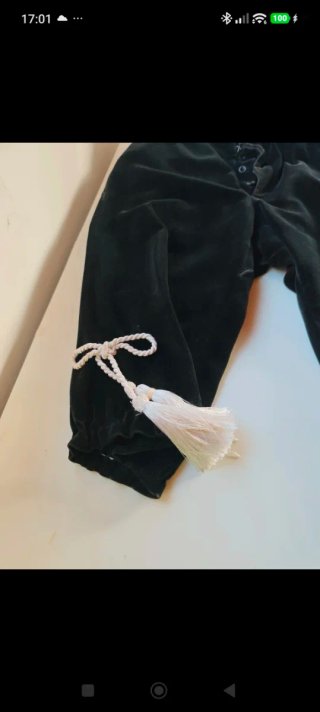 Pantalones comparsa estudiantes negros