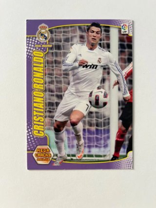 Cromo fútbol Cristiano Ronaldo megacracks 2011-12
