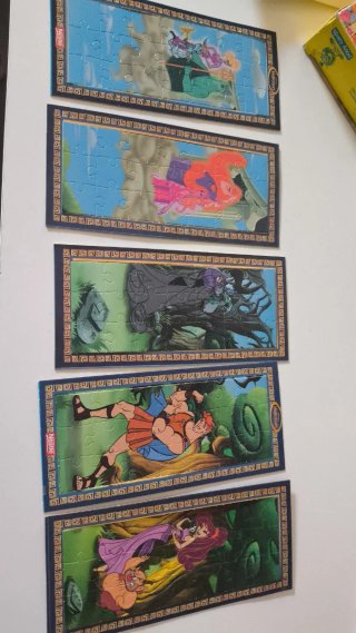 Puzzles Disney Hércules Nestle Antiguos